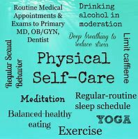 Image result for Taking Care of Physical Self