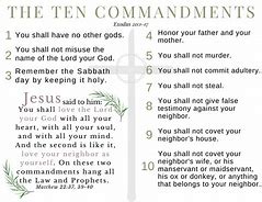 Image result for 10 Commandments Do Not Images