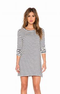Image result for Striped Tunic Shirt Dress