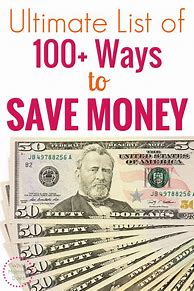Image result for 100 Ways to Save Money
