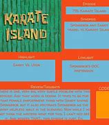 Image result for Spongebob Karate Islandundearwearmermainmain