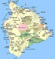 Image result for Big Island Hawaii Map