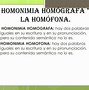 Image result for homonimia