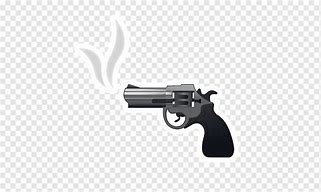 Image result for Black Gun Emoji