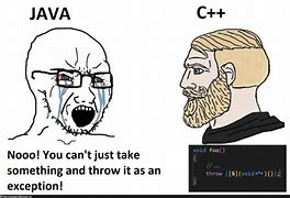 Image result for Java Meme Comic C++