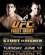 Image result for UFC Fight Night Card