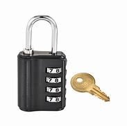 Image result for Extra Long Padlock 4 Digit