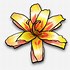 Image result for Pink and Yellow Flower Clip Art