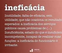 Image result for ineficazmente