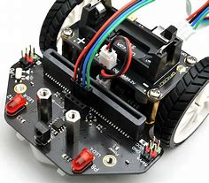 Image result for Robot Car with Huskylens and Motor Driver