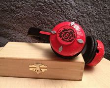 Image result for Red Rose Headphones