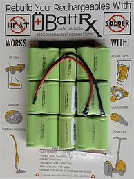 Image result for Rechargeable Battery Rebuild Kit