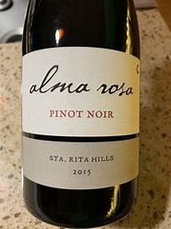 Image result for Alma Rosa Pinot Noir Sta Rita Hills