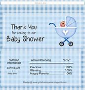 Image result for Free Printable Baby Shower Candy Bar Wrappers
