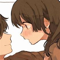 Image result for Anime Couple Brown Hair