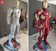 Image result for Life-Size Iron Man Statue