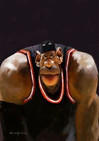 Image result for LeBron James Caricature