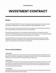 Image result for Land Bank Investment Contract Template