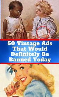 Image result for Vintage Ads 50s and 60s