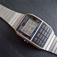 Image result for Metal Casio Calculator Watch