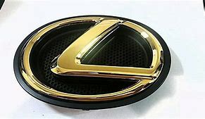 Image result for Lexus Logo Gold