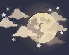 Image result for Joyful Moon Illustration