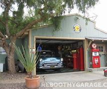 Image result for 50s Gas Station Garage