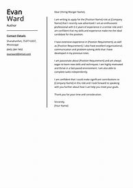 Image result for Author Cover Letter Examples