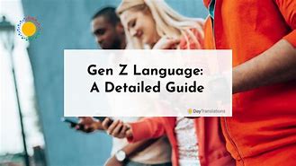 Image result for Gen Z Language Chart