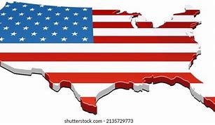 Image result for United States Flag Map 3D Verticle