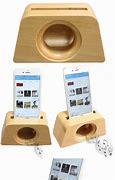 Image result for Timber Phone Speaker Stand Aesthetic