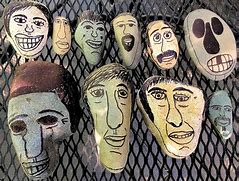 Image result for Rock Face Drawing Easy