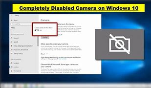 Image result for How to Disable Camera On Laptop