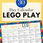 Image result for Monthly LEGO Challenge Calendar