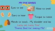 Image result for My Five Senses Poem