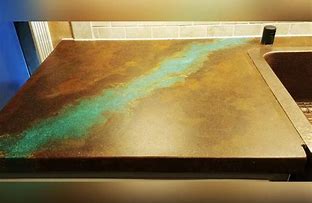 Image result for Concrete Countertop Stain Colors