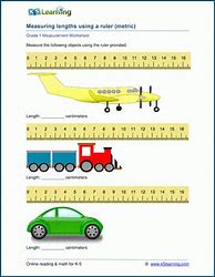 Image result for Length Measurement Worksheets Grade 1
