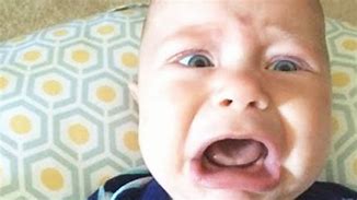 Image result for Scared Baby Face