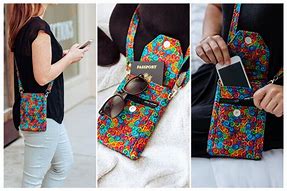 Image result for Crossbody Cell Phone Bag