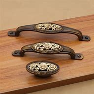 Image result for Antique Brass Cabinet Handles