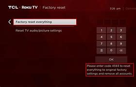 Image result for Roku TV Has Reset Button