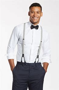 Image result for Men Suit with Suspenders