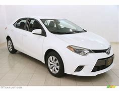 Image result for 2016 White Toyota Corolla with Pinstripe