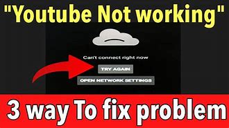 Image result for YouTube Not Working On TV Move On Top Message