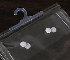 Image result for Flat Plastic Bags with Hooks