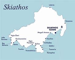 Image result for Skiathos Map
