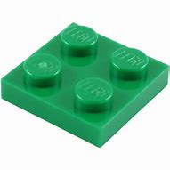 Image result for Flat LEGO Green Rectangle