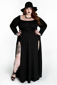 Image result for Plus Size Goth Dress