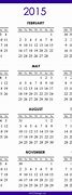 Image result for View Calendar 2015
