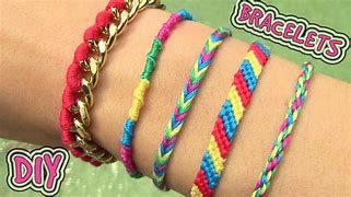 Image result for DIY Yarn Bracelets